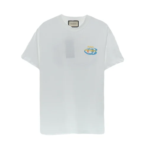 Футболка Gucci Universal With Logo "White"