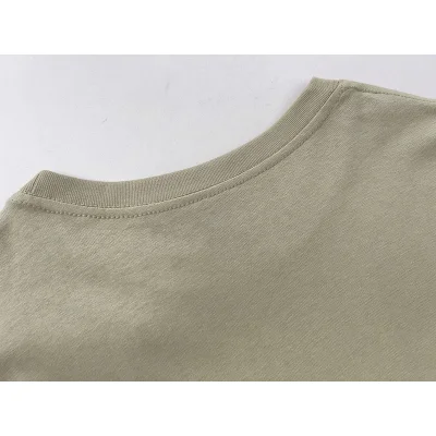 Футболка Gucci Four Stripes And Logo "Beige/Gray" фото № 6