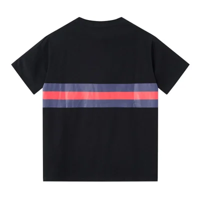 Футболка Gucci With Ribbon Print And Letters G "Black" фото № 2