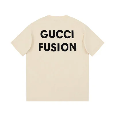 Футболка Gucci Fusion "Cream" фото № 2