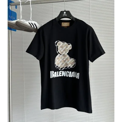 Футболка Gucci X Balenciaga Bear Print GG "Black" фото № 3 Футболка Gucci X Balenciaga Bear Print GG "Black" фото № 3