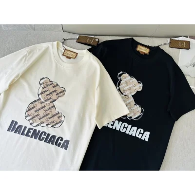 Футболка Gucci X Balenciaga Bear Print GG "Black" фото № 5 Футболка Gucci X Balenciaga Bear Print GG "Black" фото № 5