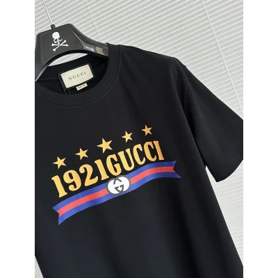 Футболка Gucci Five Stars Original "Black" фото № 3