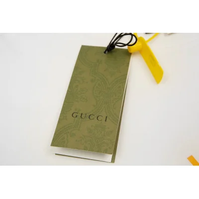 Футболка Gucci With Bright Emblem "White" фото № 5