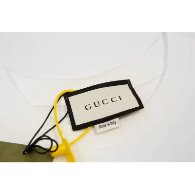 Футболка Gucci With Bright Emblem "White" фото № 6