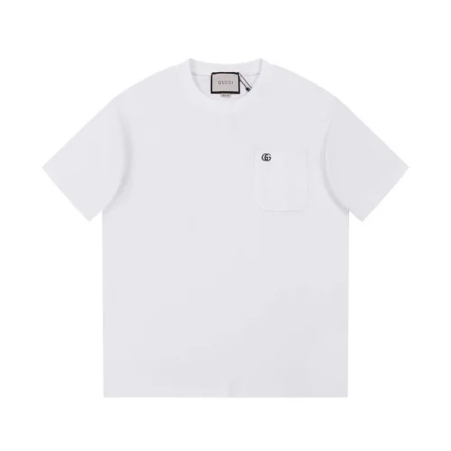 Футболка Gucci With Letter Logo On Pocket "White"
