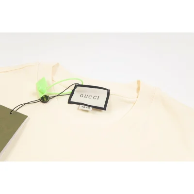 Футболка Gucci Two Palms Print "Beige" фото № 4