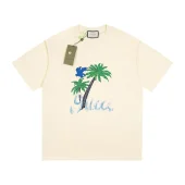 Футболка Gucci Two Palms Print "Beige"