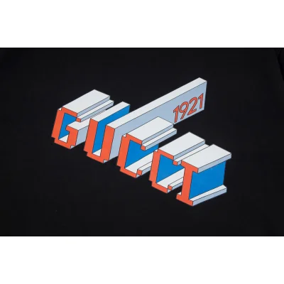Футболка Gucci Gucci 1921 3D Print "Black" фото № 3