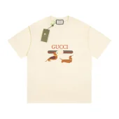 Футболка Gucci Two Dogs "Beige"