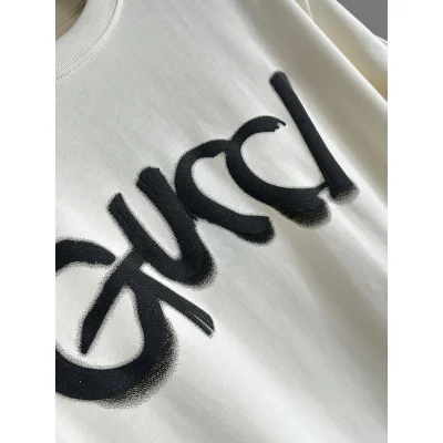Футболка Gucci With Logo "White" фото № 2