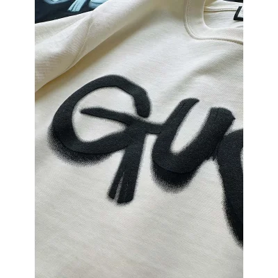 Футболка Gucci With Logo "White" фото № 4