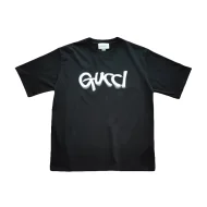 Футболка Gucci With Logo Print "Black"
