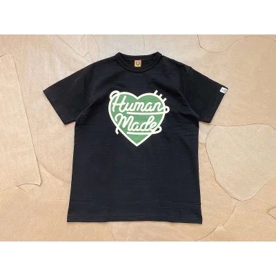 Футболка Human Made With Heart Print "Black" фото № 7