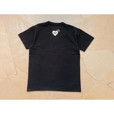 Футболка Human Made With Heart Print "Black" фото № 8