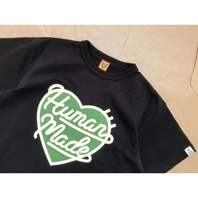 Футболка Human Made With Heart Print "Black" фото № 9