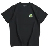 Футболка JBalvin Applique Small Smiling Flower "Black"