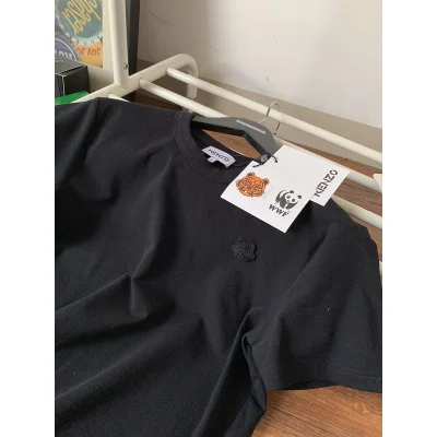 Футболка Kenzo Little Tiger Emblem "Black" фото № 5 Футболка Kenzo Little Tiger Emblem "Black" фото № 5