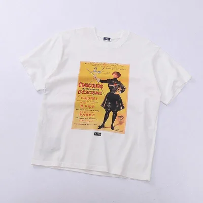 Футболка Kith International Fencing "White" фото № 2