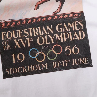Футболка Kith Winter Olympics 1956 Equestrian Games "White" фото № 8
