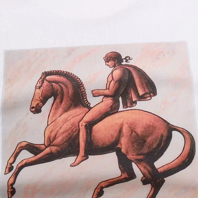 Футболка Kith Winter Olympics 1956 Equestrian Games "White" фото № 7