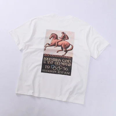 Футболка Kith Winter Olympics 1956 Equestrian Games "White" фото № 5