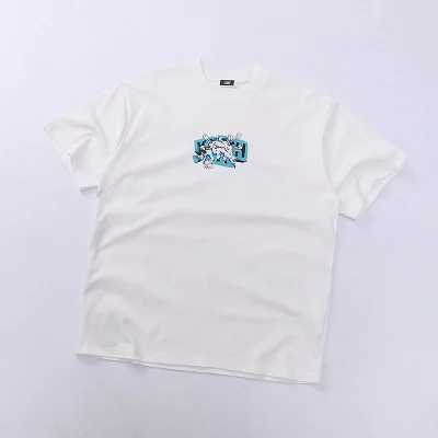 Футболка Kith Blue Smoke "White" фото № 2