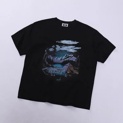 Футболка Kith Camp Treats "Black" фото № 2