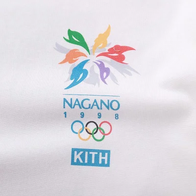 Футболка Kith Nagano 1998 "White" фото № 3
