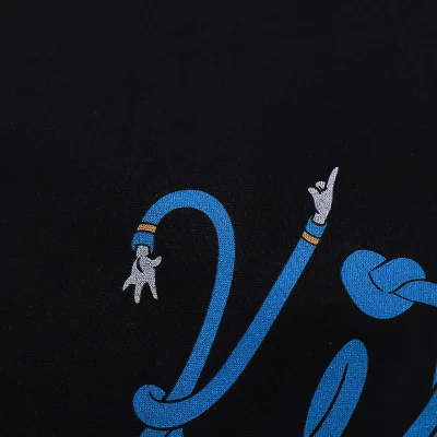 Футболка Kith Stripe Logo "Black" фото № 6