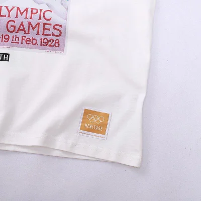 Футболка Kith 2nd Olympics 1928 "White" фото № 3
