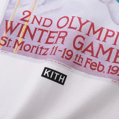 Футболка Kith 2nd Olympics 1928 "White" фото № 6