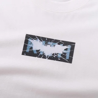 Футболка Kith Shattered Bat "White" фото № 3