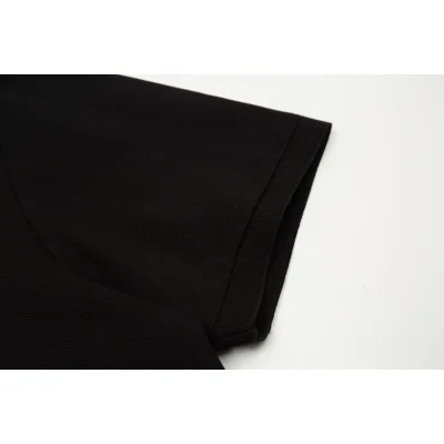 Футболка Lacoste Crocodile In A Circle "Black" фото № 3