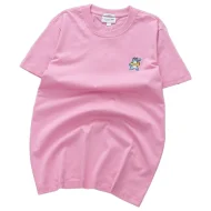 Футболка Lacoste With Cute Crocodile Logo "Pink"