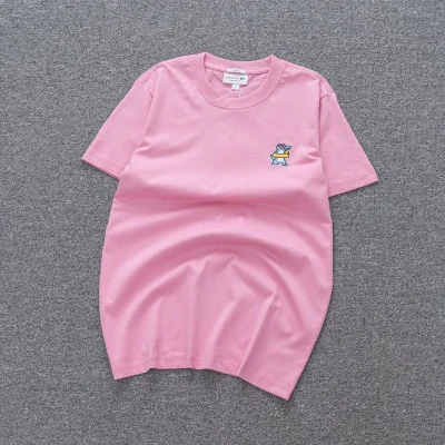 Футболка Lacoste With Cute Crocodile Logo "Pink" фото № 2