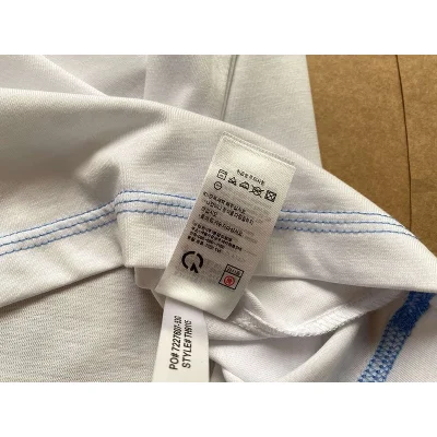 Футболка Lacoste With Small Logo - Cotton "White" фото № 9