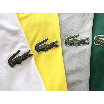 Футболка Lacoste Small Front Logo "White" фото № 3