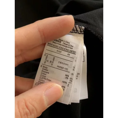 Поло Lacoste Plain With Embroidered Small Logo "Black" фото № 6