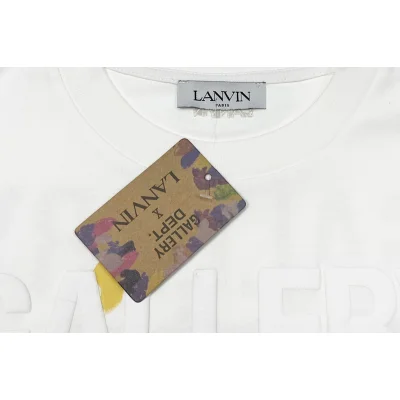 Футболка Lanvin Impression Abstraite "White" фото № 5