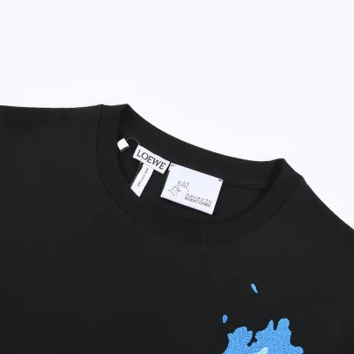 Футболка Loewe The Peeping Flame "Black" фото № 4