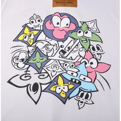 Футболка Louis Vuitton Battle Of Logos "White" фото № 7