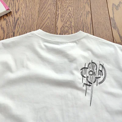 Футболка Louis Vuitton Embroidery "White" фото № 5