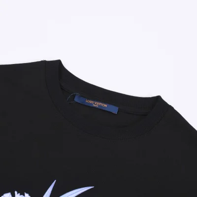 Футболка Louis Vuitton Logo And Eagle "Black" фото № 6