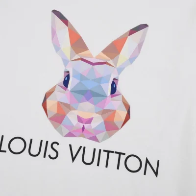 Футболка Louis Vuitton The Colored Hare "White" фото № 5