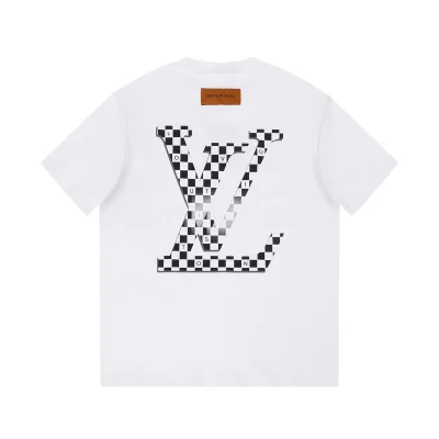 Футболка Louis Vuitton Logo With Cipher "White" фото № 2