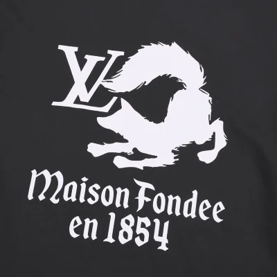 Футболка Louis Vuitton Maison Fondee "Gray" фото № 4
