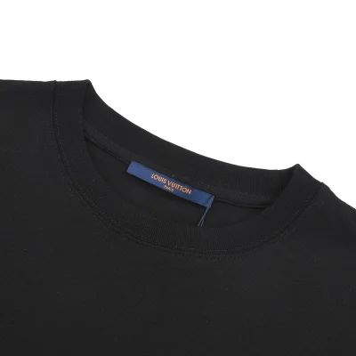 Футболка Louis Vuitton With Logo In The Corner "Black" фото № 2
