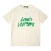 Футболка Louis Vuitton Graffiti Logo "Beige"