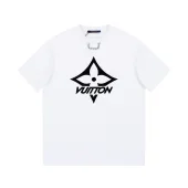 Футболка Louis Vuitton With Flower Logo And Decoration "White"